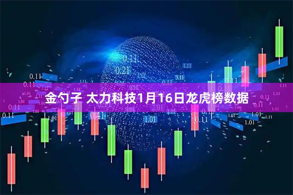 金勺子 太力科技1月16日龙虎榜数据