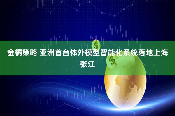 金橘策略 亚洲首台体外模型智能化系统落地上海张江