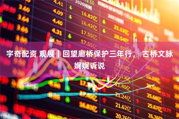 宇奇配资 观展｜回望廊桥保护三年行， 古桥文脉娓娓诉说